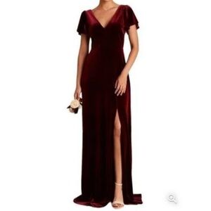 Birdy grey bridesmaid dress